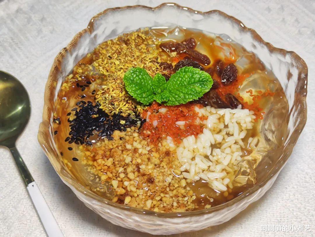 红糖|夏日消暑甜品红糖凉粉自己做，懒人党和手残党也不用怕失败的美味