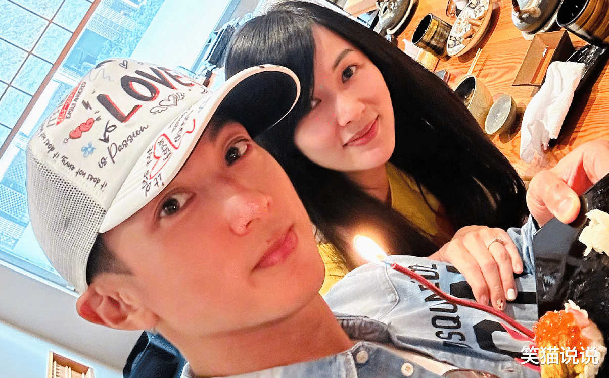 吴尊晒全家庆生照：与刘畊宏陈浩民开心合照， NeiNei变瘦许多