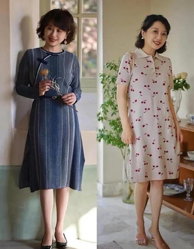 40+后别着急穿大妈装,学会换个风格,减龄效果手到擒来