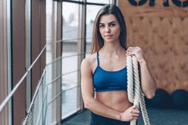 健身的女性,更具魅力人生