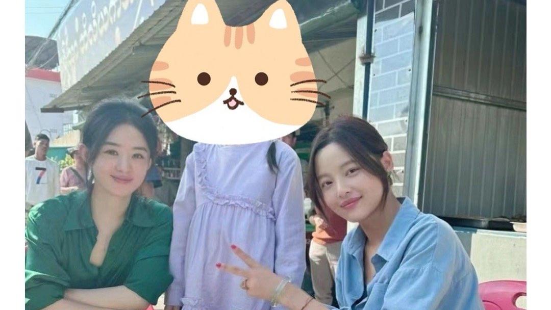 赵丽颖辛芷蕾《乔妍的心事》路透，不同风格的大美女很是赏心悦目