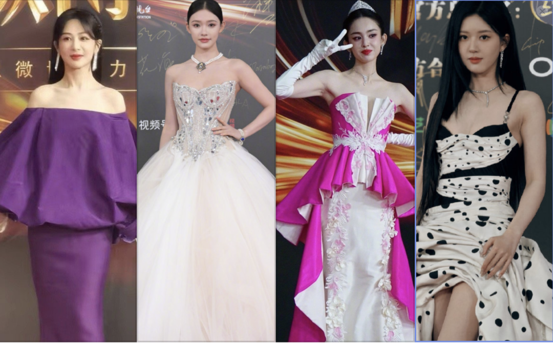 好尴尬的红毯!赵露思被说像「斑点狗」,林允裙子崩开,娜扎像「迎宾」