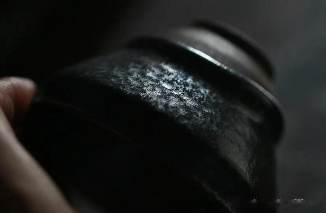 建盏|柴烧建盏结晶油滴