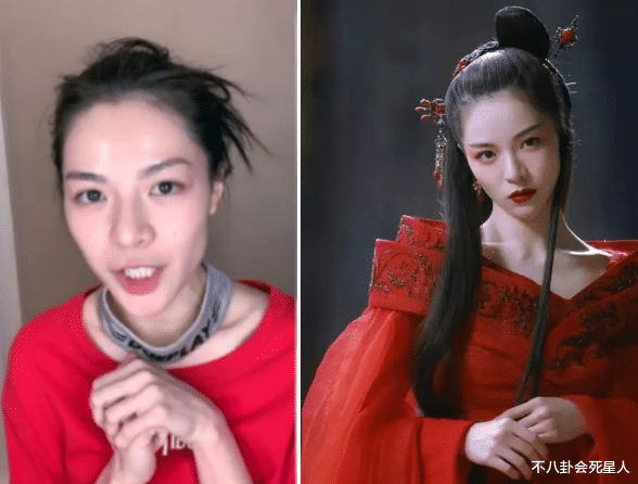 明星素颜 10位女星素颜到全妆过程，小眼变大眼，寡淡变浓颜，好真实！