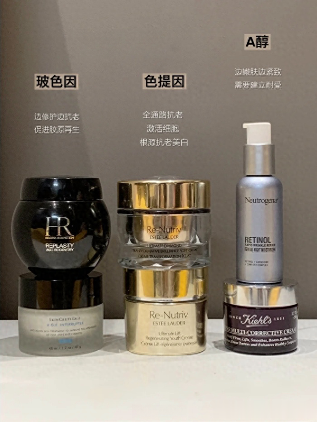 现在都有哪些抗老三巨头的面霜好用?分享6款不同抗老成分的面霜