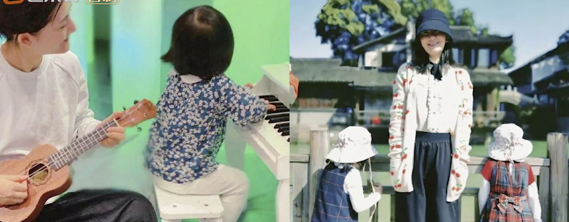 谢娜疑似怀三胎！带3个女儿逛商场，肚子隆起明显，被猜已有5个月身孕