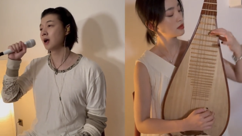 霍尊|霍尊公开恋情首秀恩爱，与女友在家弹琴歌唱，两人已同居生活