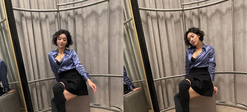 关晓彤|《黑暗荣耀》最辣空姐车珠英私下更狂!与玄彬拍广告晒长腿超吸睛