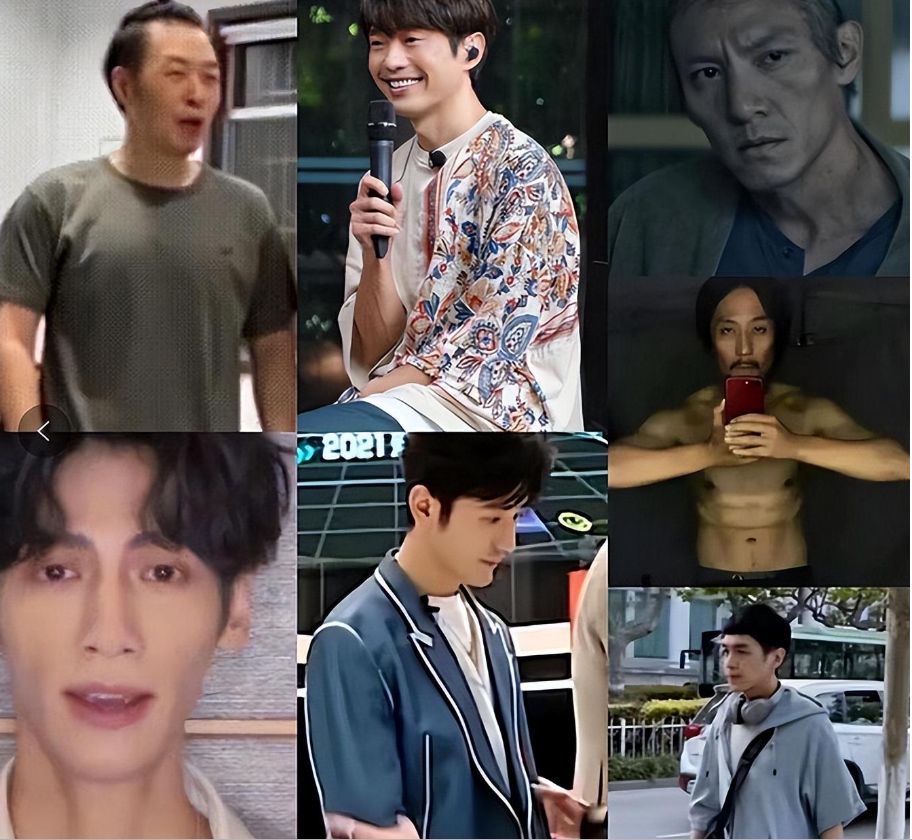 黄晓明 内娱的男星越减越丑？纷纷减肥瘦身，谁最适合“骨感”身材