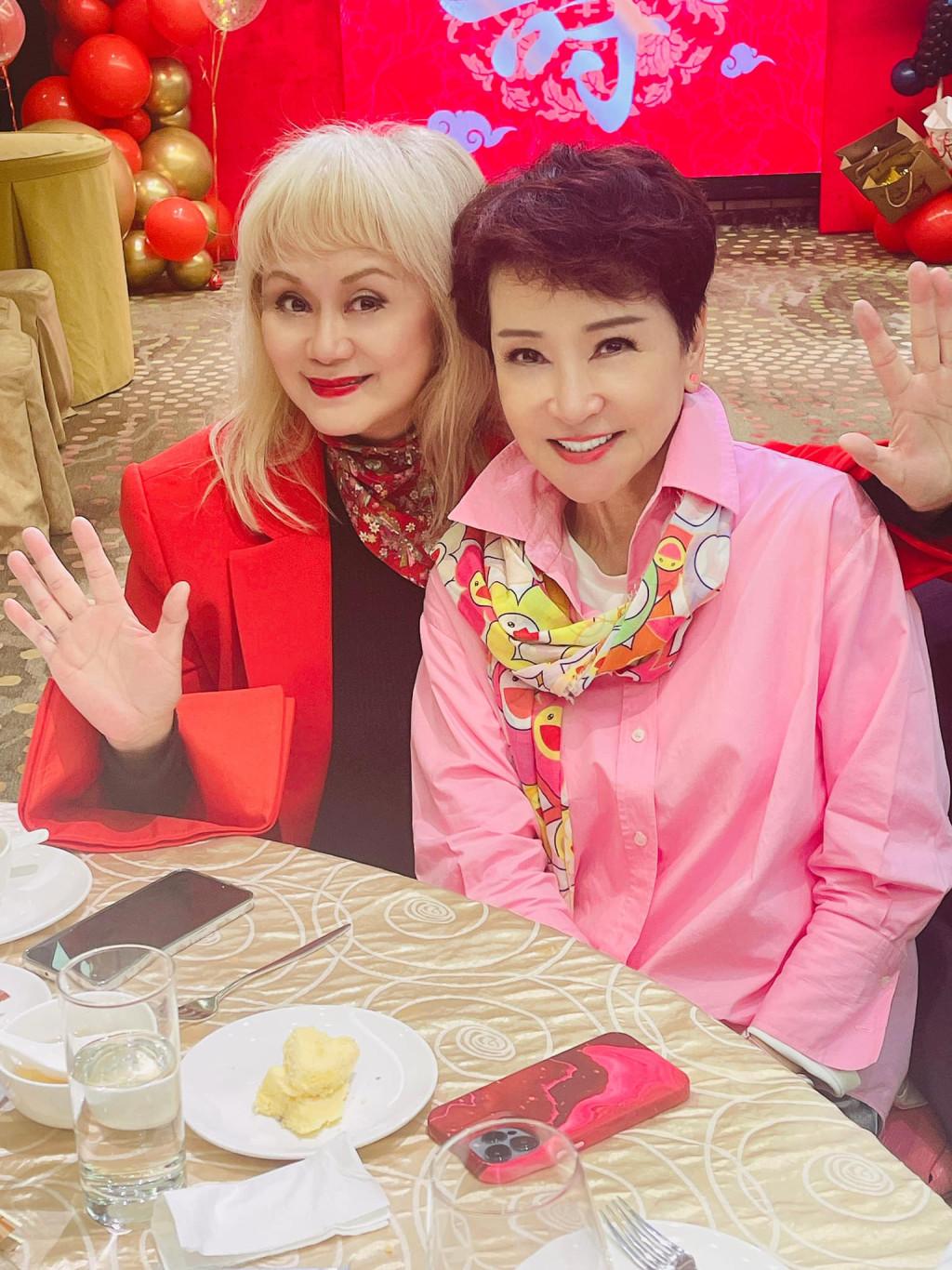 狄波拉|香港主持带同性伴侣出席30亿老爸大寿!71岁狄波拉热情唱生日歌