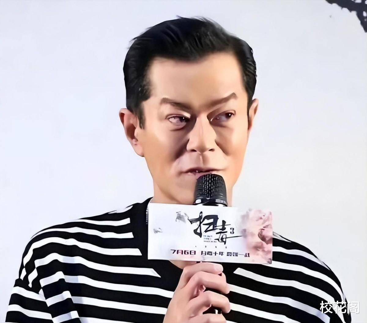 60岁刘青云和52岁古天乐同框,“天然脸”和打针脸的差距一目了然