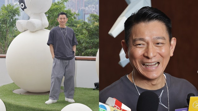 刘德华艺术展11岁女儿画作首次公开：大家觉得好的都不是我画的