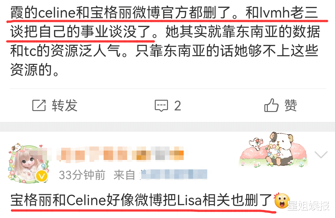 lisa账号被封！韩网友吐槽自作自受，还疑遭LV旗下代言品牌除名