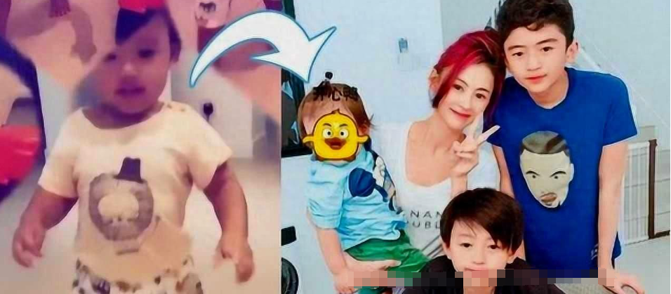 「爆笑」张柏芝三胎儿子正面照曝光？结果笑喷了！