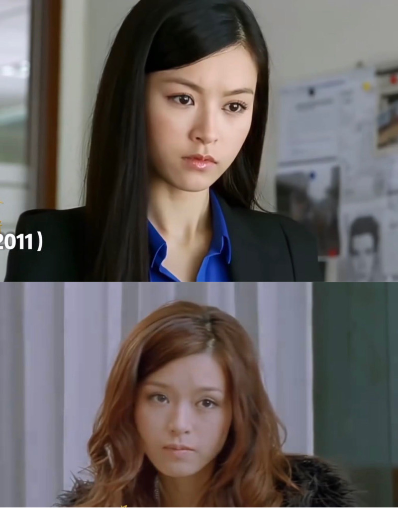 港风美人文咏珊,20岁到35岁颜值变化,出道像杨颖,现在越来越像佘诗曼