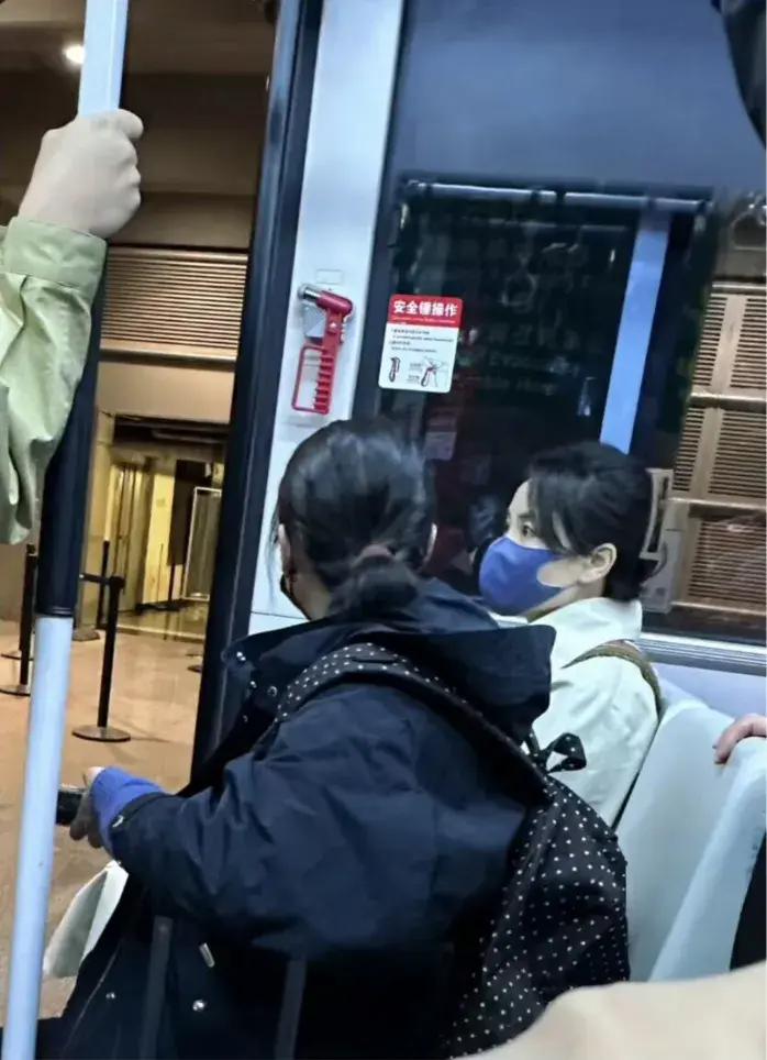 王菲|54岁王菲独自坐机场大巴，身边不见谢霆锋，5元鲨鱼夹是亮点