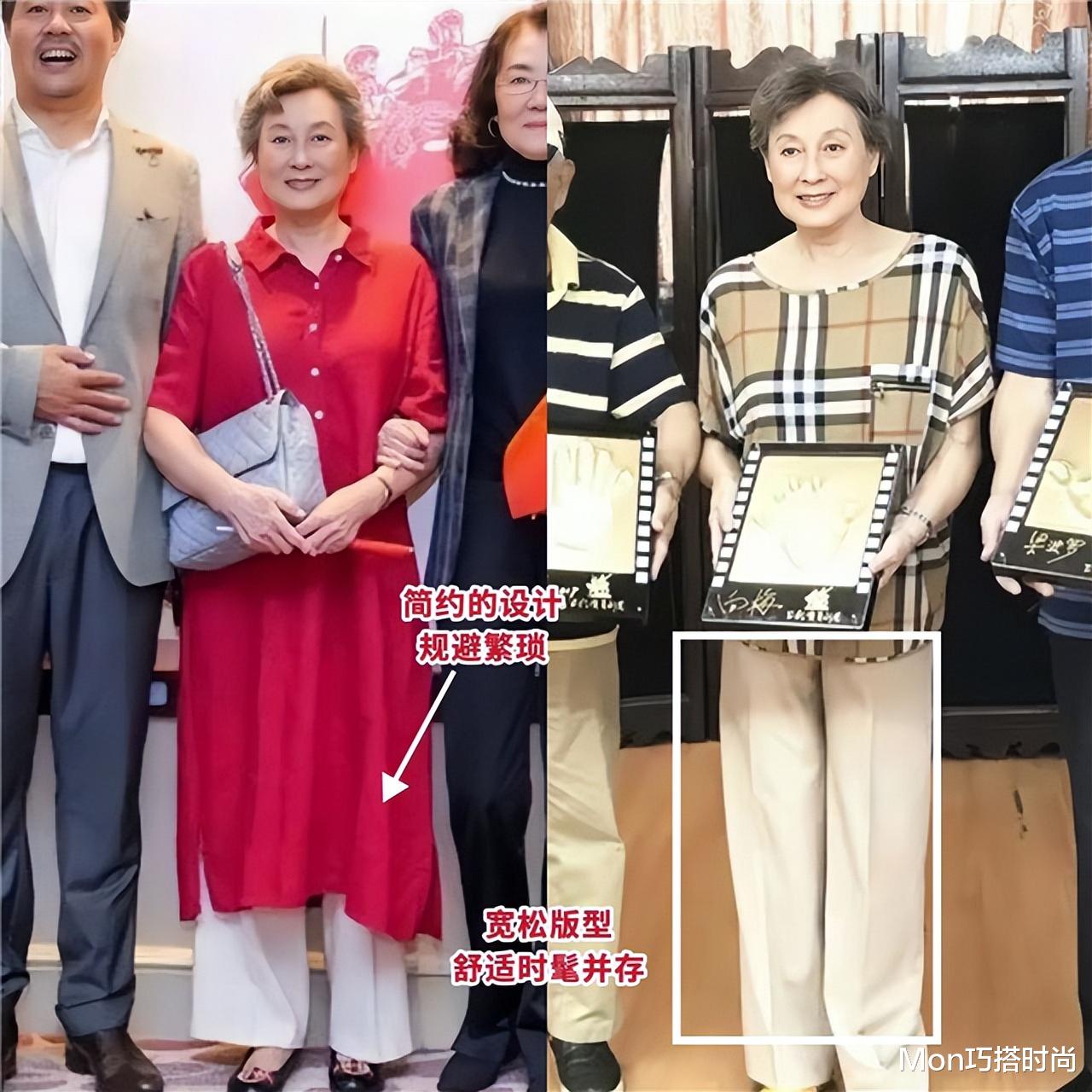 被向梅的老年状态惊艳到：86岁头发花白，衣装素雅却高级有气质