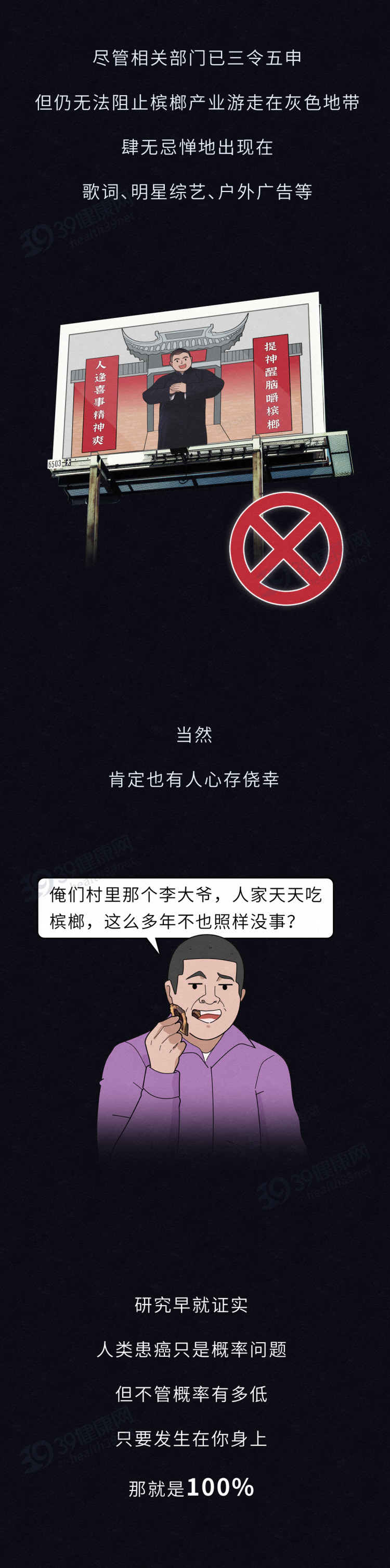 小伙一天三包槟榔，28岁成了“割脸人”，为什么总有人不听劝？