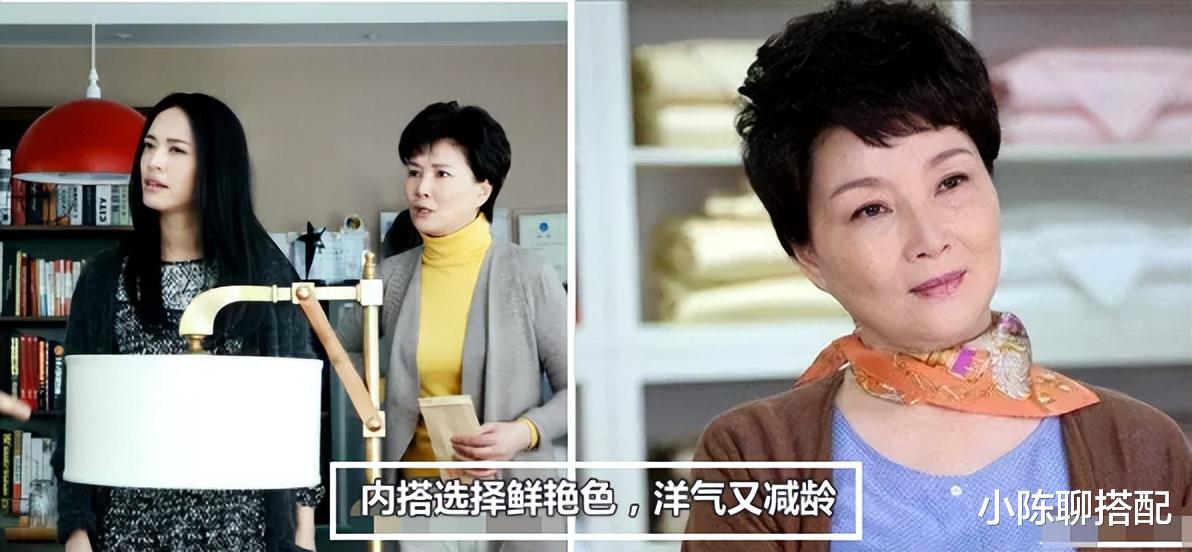 “国民老妈”专业户朱茵:64岁穿花穿素都优雅,妈妈们照穿就行