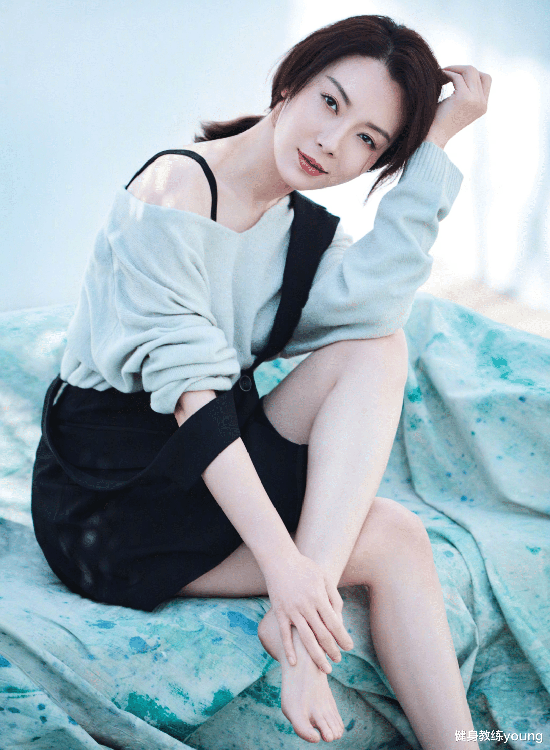 46岁陈数，体重不到100斤，明星控制体重的方法其实也不难