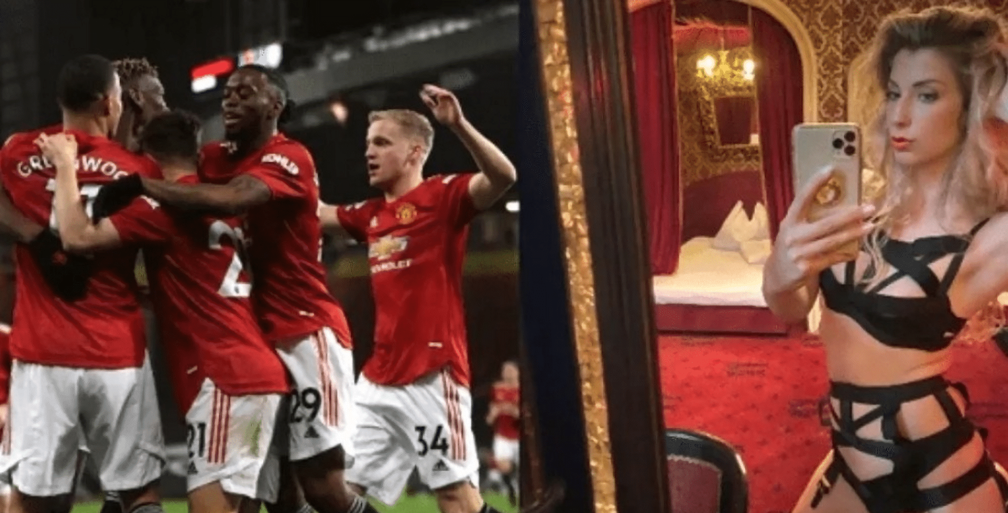 匈牙利成人女星遭曝光，服务曼联三大球星，球迷：爽翻了天灵盖！