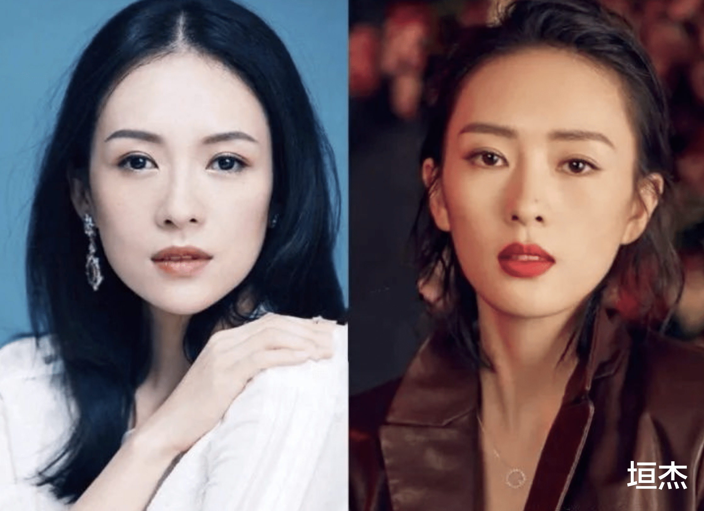撞脸|8对“撞脸”的明星,一个“洋气”一个“土气”,颜值差距太大了