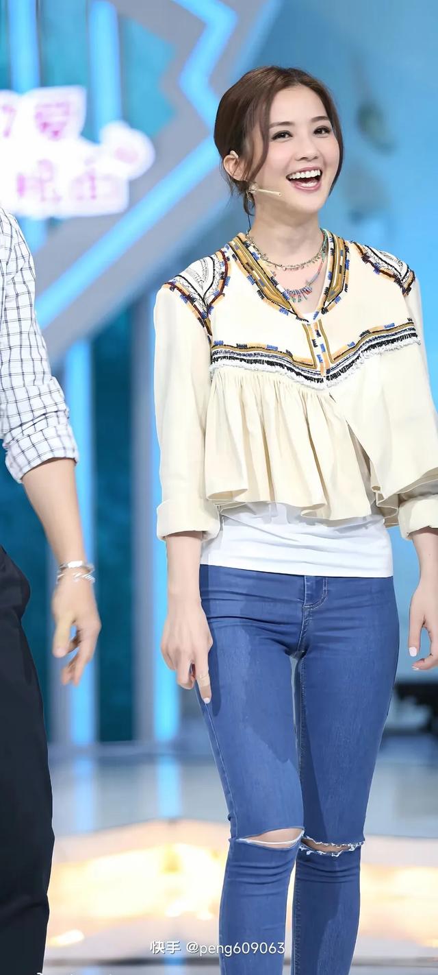 |蔡卓妍 综艺节目现场