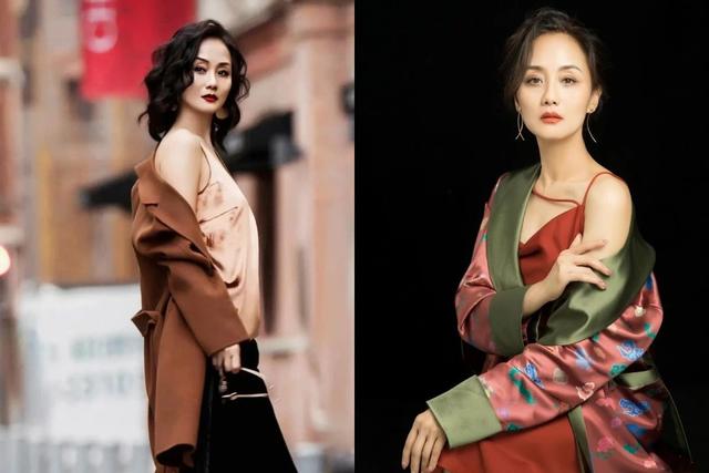 李颖是个高雅女性，发型不过肩，即使50+，仍展现出优雅和得体