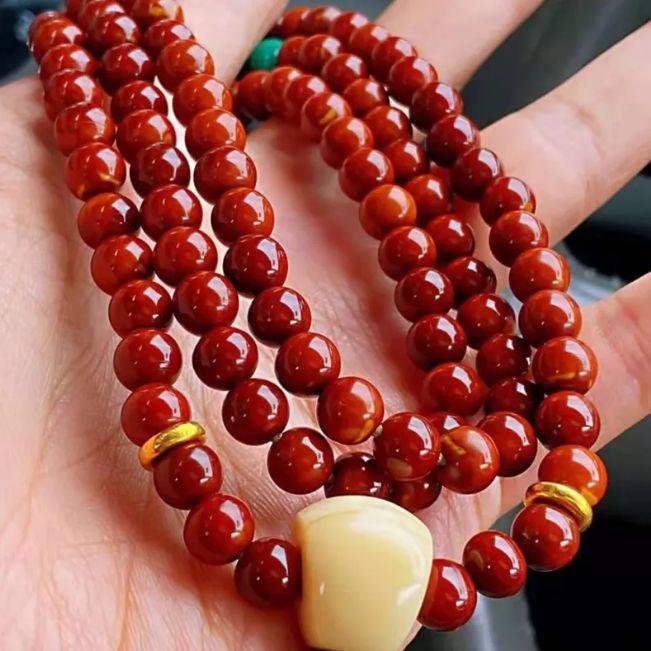 明明是菩提,盘得比南红还润