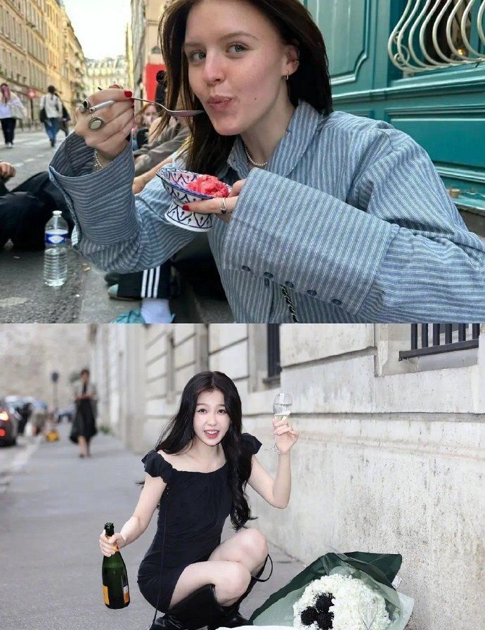 东施效颦?“学人精”虞书欣模仿欧美博主假装松弛感被嘲又土又丑