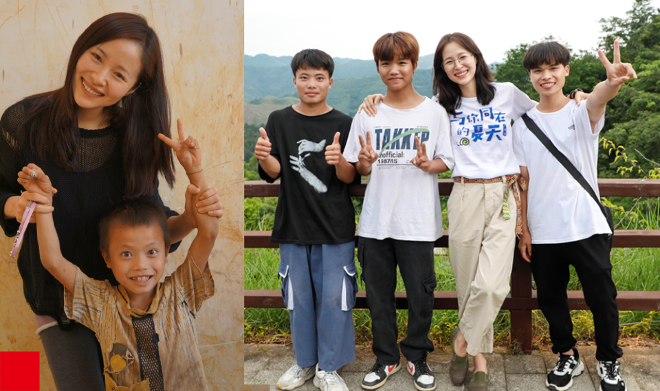 江一燕|江一燕定居农村，携婆婆女儿在院子摘桑葚，住双层瓦片房超接地气