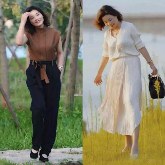 穿衣搭配 老了也很美的女人：衣不穿花、裙不穿短、发不过肩，反而更有魅力