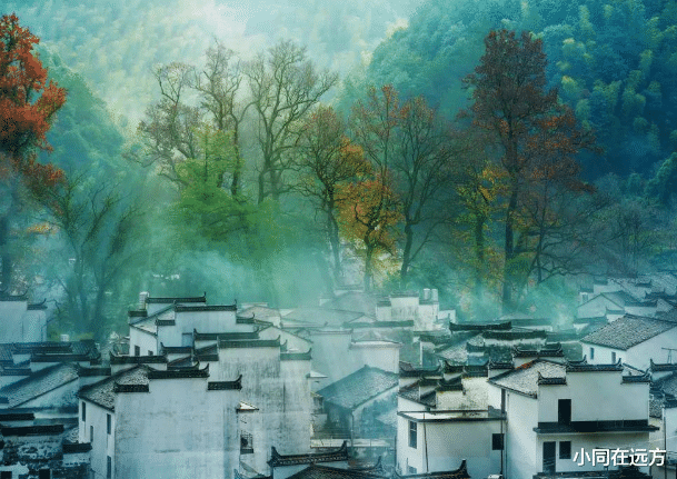 |江南中的美丽村落，一年四季风景如画，仿佛身在童话王国