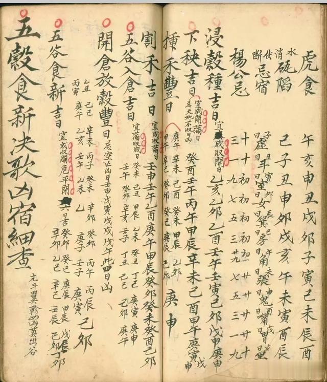 《选择吉日通书》,光绪年手抄本,共256面