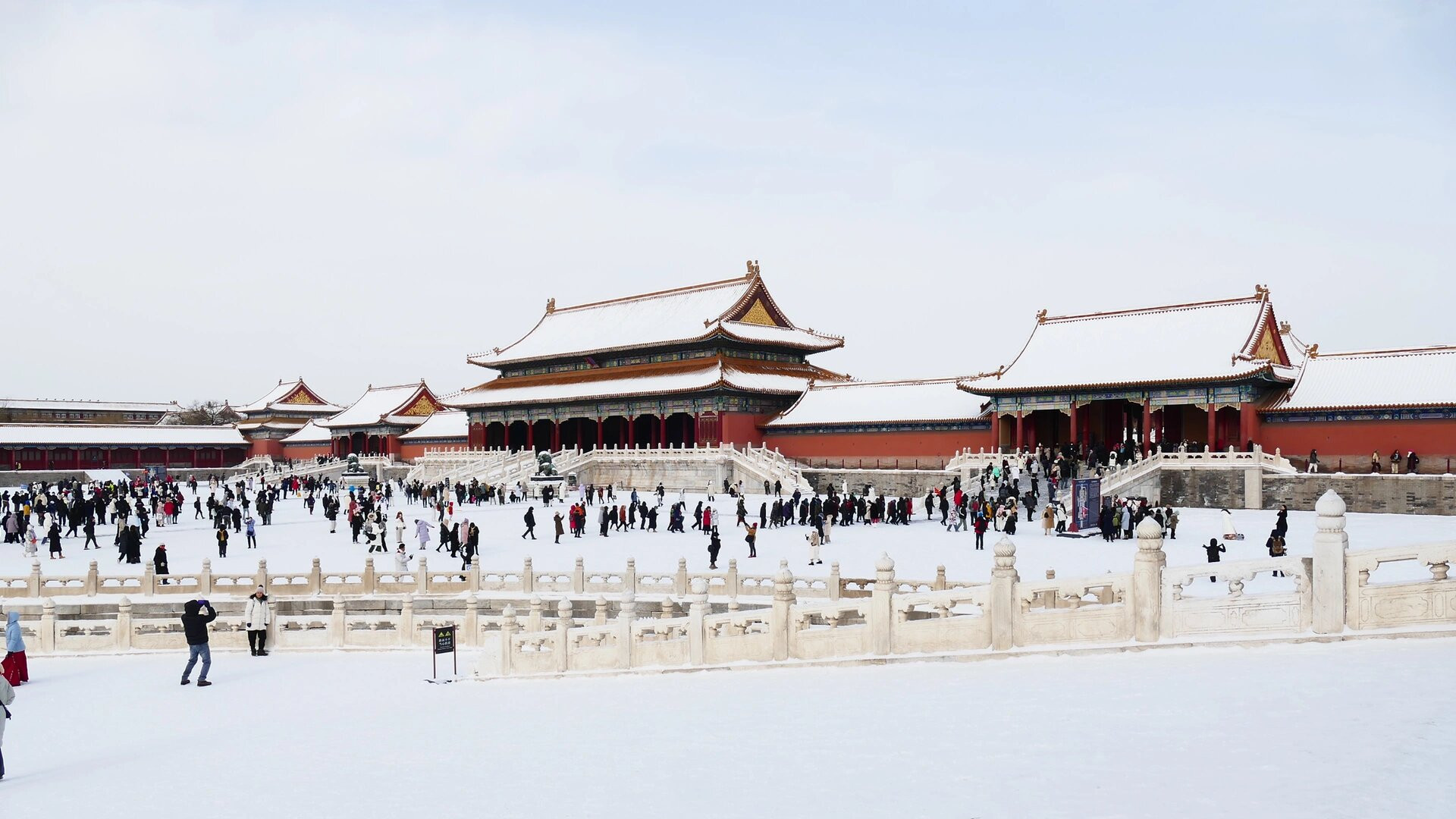 故宫|雪后的故宫，仿佛穿越回了紫禁城，真的是美得让人窒息！