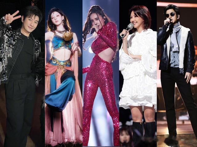 跨年晚会|9大跨年晚会收视来了!央视第1芒果第2,黄晓明最高,孙燕姿3.2亿