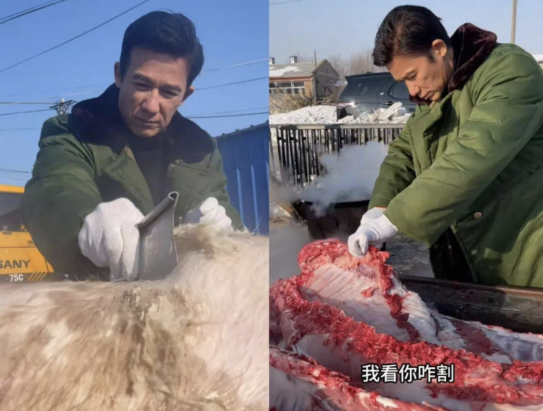 李子雄亲杀东北猪,精湛厨艺回忆“父女恋”争议