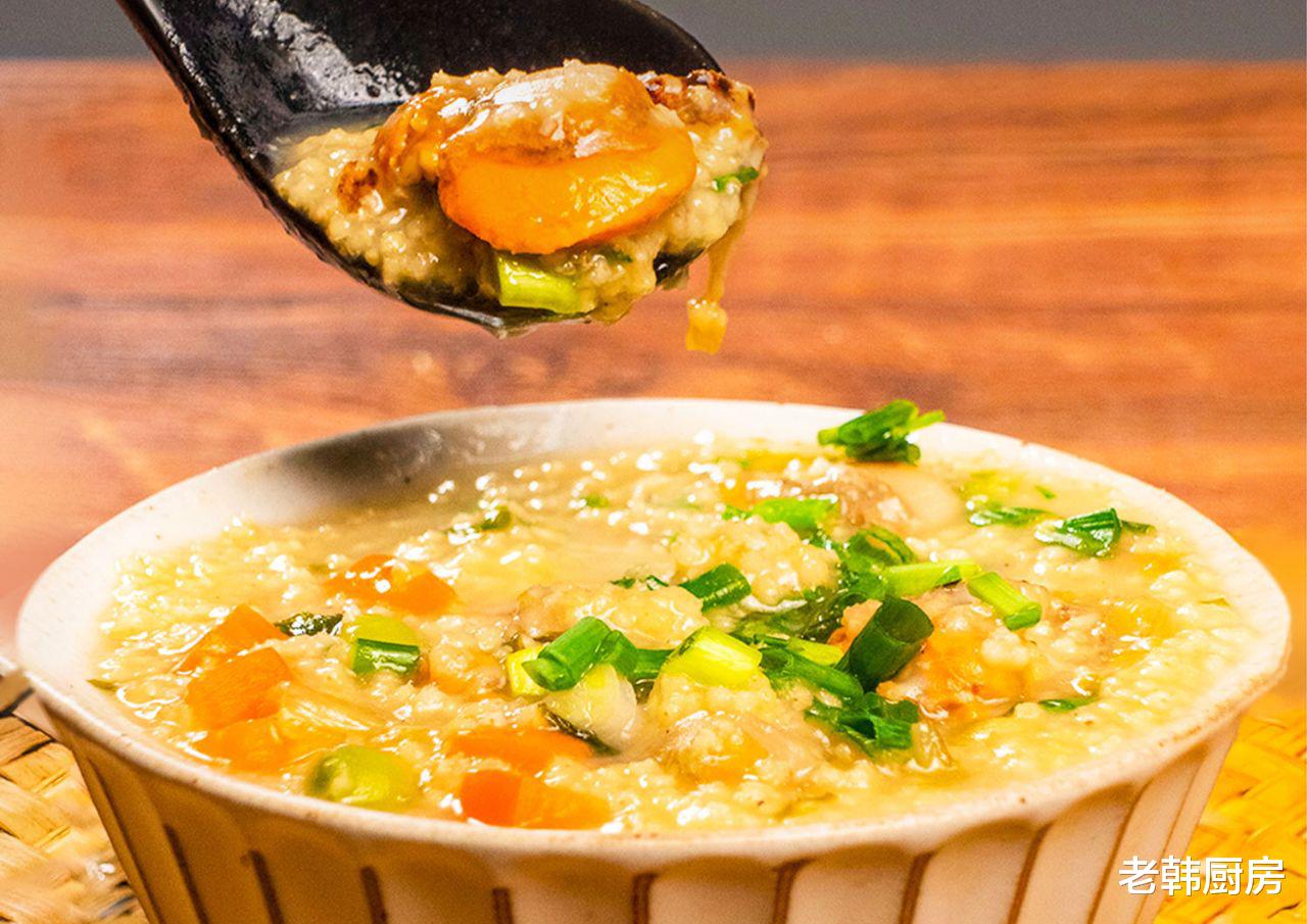 小米粥|原来熬小米粥这么简单呀，香浓好喝米油厚，软滑香甜，营养美味