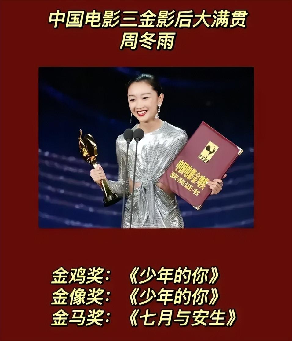 金鸡一夜,娱乐圈的“世态炎凉”在周冬雨身上展现得淋漓尽致!