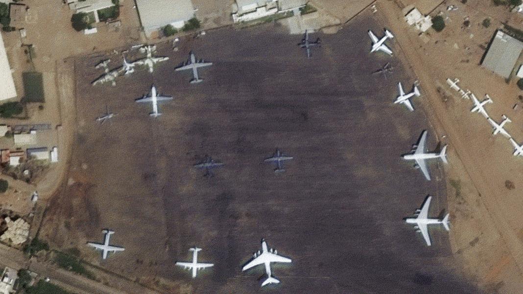 航天|中国“天眼”拍下苏丹动乱，300颗卫星组队，地面动向一清二楚
