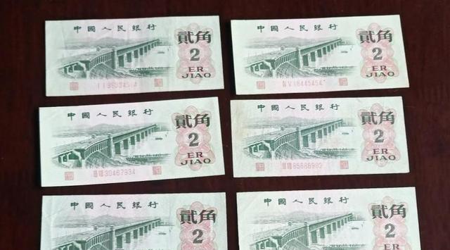 钱币|逢二必涨逢绿必涨？绿色两角纸币，100张连号，现在值多少？