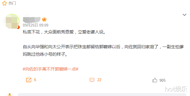 向佐回应回归家庭,自曝对珠宝没兴趣,怒怼键盘侠“多管闲事”