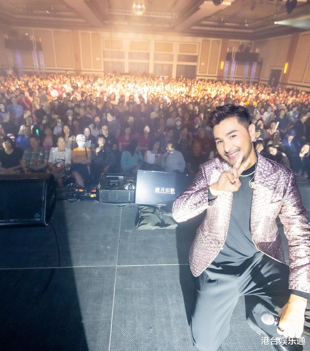 TVB视帝陈展鹏赴美开演唱会,领先香港天团MIRROR一步达成壮举