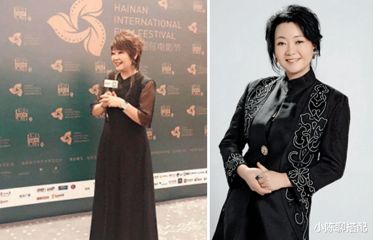 看了萨日娜和鞠萍才明白：只要会打扮，中年发福照样优雅又贵气