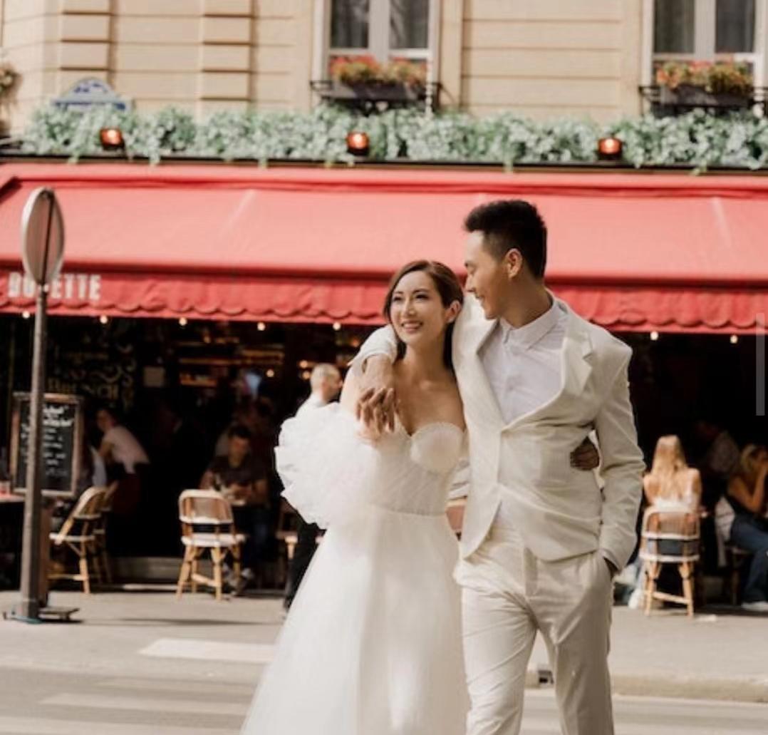 晒诱人身材！TVB小花公开与富贵未婚夫婚照，爱情长跑7年终成人妻