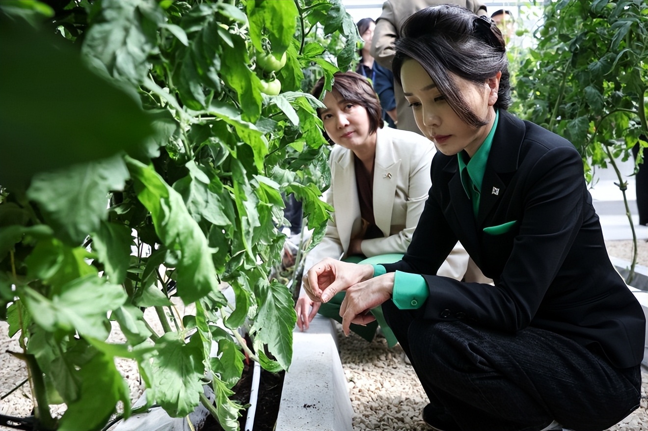 美甲 韩国夫人新年出访变“时装秀”?一天换4套美出圈,到瑞士又放招