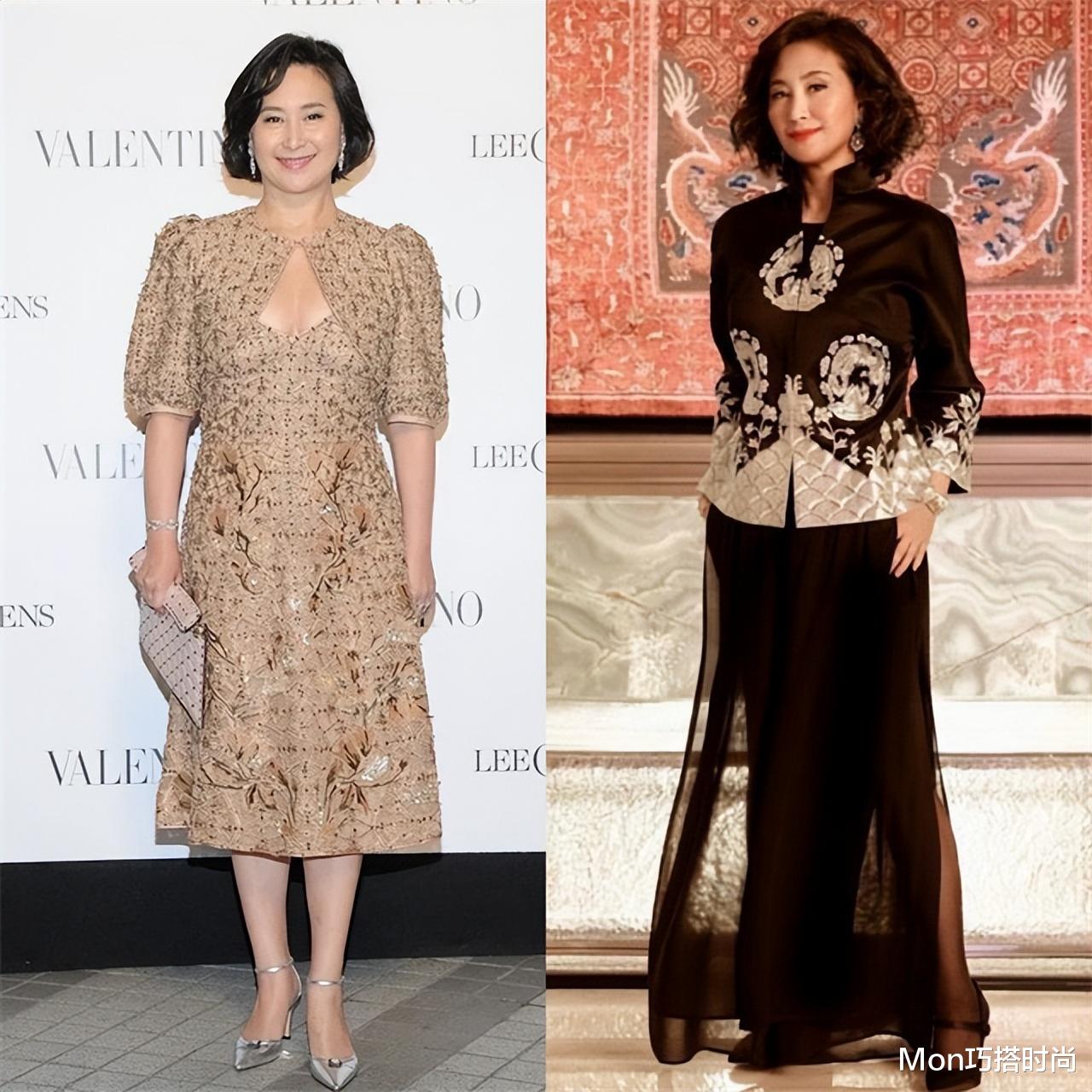 何超琼是我见过最得体的名媛:裙不配打底裤、鞋不穿平底,真优雅