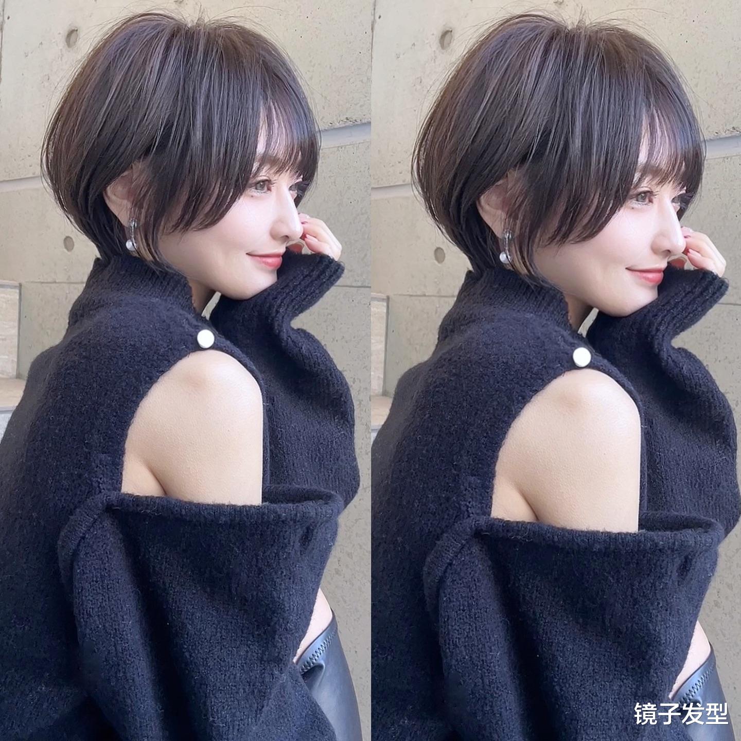 2024新时尚层次短发,蓬松立体美美哒,越来越多女性这样剪