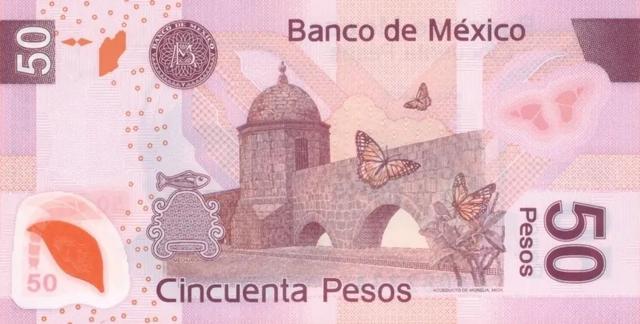 龙年说说蝴蝶——墨西哥钱币上的漂亮蝴蝶