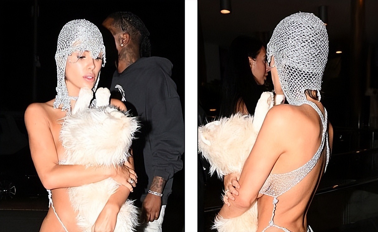 坎爷老婆终于正儿八经“穿衣服”!裹着皮草换了风格,这次惊艳了